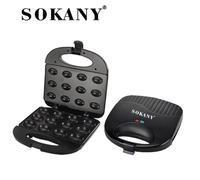 Gaufrier,Machine à gâteaux électrique,mini-gaufre à noix automatique,JxMachine,fer à sandwich,grille-pain,four à [E541226509]