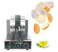Gaufrier,Machine à hamburgers glacés, Brioche Hamburger Maker Électrique Burger Gaufrier Plaques Antiadhésives Gaufres aux Oeufs Baker Machine
