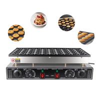 Gaufrier Multifonction électrique 1800W avec anti-adhésif, Machine à noix 50 trous, Machine à pâtisserie pour noix, Gaufrier de noix