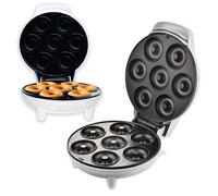 Gaufrier multifonction machine à biscuits électrique Mini Machine à Donuts à 7 Trous Avec Plaque Chauffante Anti-Adhérente