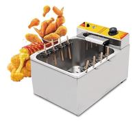Gaufrier pour Chien De Maïs, Friteuse Automatique Bâtonnets Hot-Dog Au Fromage 2500 W, Grande Capacité De 12 L Et Plage De Température Réglable De 50 À 200 ℃ pour Les Camions De Nourriture