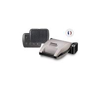 LAGRANGE Gaufrier Premium Minéral 2 gaufres + Gaufrettes 019232 G