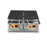 Gaufrier Professionnel, Bubble Egg Waffle Machine 50 Cavités, Machine Électrique 2,4 kW en Acier Inoxydable pour Salon de Thé, Glacier et Food Truck