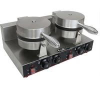 Gaufrier professionnel double Gaufrier Gastro Gaufrier automatique avec pince à gaufres e