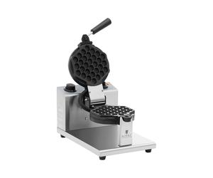 Gaufrier professionnel - Rond - 1 gaufre à bulles - 1200 W - Royal Catering