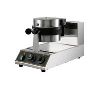 Gaufrier rond 1100W, four électrique antiadhésif Commercial, rotatif à 180 °, plaque Double face for la maison, Machine de cuisson de gâteaux et muffins