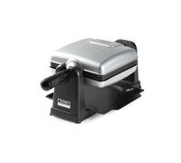 Domo DO9272W 2 gauffre(s) 1400 W Noir, Argent