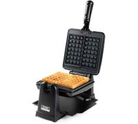 Gaufrier rotatif - TURBIX - DO9224W - Pour 2 gaufres 4x7 - Rotation 180° - Revêtement antiadhésif - Poignée Cool Touch