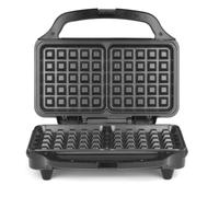Gaufrier Salter Deep Fill, double, 900 W, plaques antiadhésives