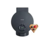 Gaufrier simple Severin WA2116 1200 W thermostat réglable gaufres en forme de cœur noir