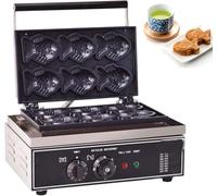 Gaufrier, Taiyaki électrique 1550w, Contrôle De La Température 50-300°c, Gaufrier Commercial à Confiture Ou à Glace, Revêtement Antiadhésif, Fabricant De Taiyaki en Acier Inoxydable, Prêt C