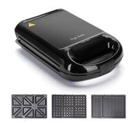 Gaufrier Taylor Swoden Double Face 3-en-1, Plaques Amovibles 1200W Noir VDE