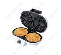 Gaufrier - TD® - Home Love - Multifonction - 2 Gaufres - Antiadhésif - 1200W