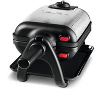 Tefal WM755D 2 gauffre(s) 1200 W Noir, Acier inoxydable