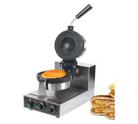 Gaufrière de hamburger commerciale, presse Panini électrique antiadhésive, contrôle de température 50-300°C, minuterie 5 Min, acier inoxydable, Style moderne