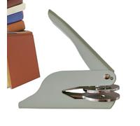 Gaufrière manuelle pour livres - Tampon gaufré pour bibliothèques | Machine de gravure manuelle pour papier invitations de mariage enveloppes