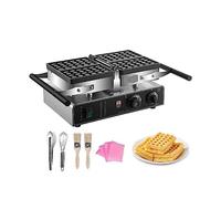 Gaufriers Rectangle faisant la Machine électrique gaufrier aux oeufs casseroles réversibles gofrera grille-pain cuisine appareil ménager