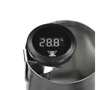 Gauge de café - Thermomètre alimentaire pour une lecture précise, compteur de température avec clip en acier, jauges de boisson pour café au chocolat à thé de mousse de mousse de cuisine