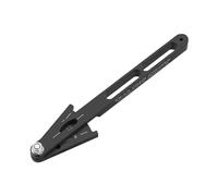 Gauge de chaîne de vélos - Indicateur d'usure en chaîne Alloy d'aluminium multifonction | Chaînes Angle Checker Mesure précise pour le vélo de montagne Road | Outil de chaînes de vélo - Maintenance