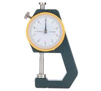 Gauge de mesure, 0-20 mm 0,1 mm Précision d'épaisseur de perle Diamètre Pointe plat Pointer Instruments de calibre portable Portable Boulangers pour les fabricants d'artisanat de