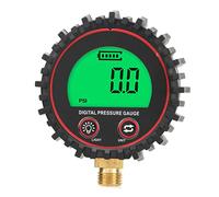 Gauge de pression du pneu numérique Klanata 1 4 pouces, 4 unités commutables, 3 255 psi avec LCD rétro-éclairé pour les voitures, les camions, les VUS, les VR, les motos, les motos