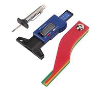 Gauge de Profondeur de Bande de Roulement du Pneu Numérique, Outil de Mesure pour les Plaquettes de Frein à Tambour de Voiture et de Camion, le Kit de Contrôle de la Bande de