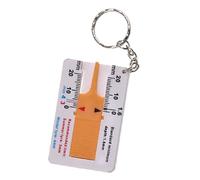 Gauge de profondeur - Règle des pneus de jauge | Vérificateur de la règle de profondeur | Outil de mesure des jauges | Professional Easy Reading Find Gaug Finder e Course inclus | Règles d'épaisseur d
