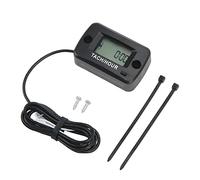 Gauge de tachymètre XTEVU, compteur d'heure numérique compatible avec le VTT de moto, écran LCD IP68 IP68 0-999999H 0-30000RPM
