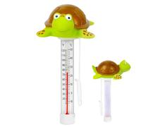 Gauge de température de la piscine, jauge de température de l'eau de conception de tortues, dispositif de mesure à lecture facile à lire facilement capteur précis durable, taille légère compacte, idéa