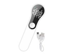 Gauge De Température, Dispositif De Mesure Numérique Infrarouge, Mode Front Et Objet 2 En 1 Sans, Complète De La Santé, Pour La Maison, L'hôpital, Les Soins Pédiatriques, Utilisat