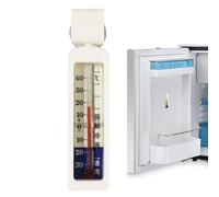 Gauge de température du congélateur du réfrigérateur - support vertical d'aspiration, -30 ° C à 50 ° C, plage | Thermomètre de cuisine pour des congélateurs et des réfrigérateurs