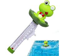 Gauge de température pour la piscine | Outil de mesure de la température du bain animal, dispositif de de la température flottante à eau flottante pour la baignoire spa nageur étang d'aqu