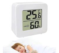 Gauge d'humidité de température numérique, Hygromètre Thermo-Mètre numérique Hygromètre haute précision | Compteur d'humidité intérieure | COMPRIMENT DE TEMPRITAGE DE L'HYGROMERME LCD pour les mesures