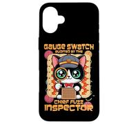 Gauge Swatch AUDITED by The Chief Fuzz Inspector Coque pour iPhone 16 Plus