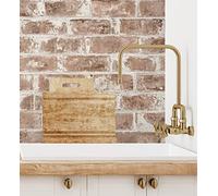 GAULAN 680940 Papier peint lessivable écologique en vinyle mur de briques pour mur salon cuisine chambre couloir salle à mange tête de lit hall - Rouleaux de 10 m x 0,53 m