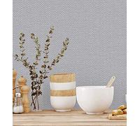 GAULAN 680975 Papier peint vinyle lessivable épis texturé en relief pour mur salon cuisine bain chambre couloir meuble salle à mange tête de lit hall - Rouleaux de 10 m x 1,06 m