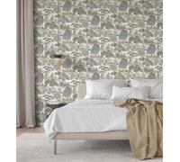 GAULAN - 682904 Papier peint paysage d arbres style japonais, design toile de Jouy pour mur salon chambre couloir salle à mange tête de lit hall - Rouleaux de 10 m x 0,52 m