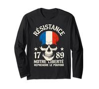 Gaulois Réfractaire 1789 Liberté Égalité Fraternité France Manche Longue