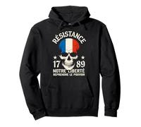 Gaulois Réfractaire 1789 Liberté Égalité Fraternité France Sweat à Capuche