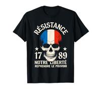 Gaulois Réfractaire 1789 Liberté Égalité Fraternité France T-Shirt