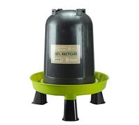 GAUN S.A. Abreuvoir pour volailles - Abreuvoir pour cailles avec Pieds, en matériau recyclé avec Fermeture à baïonnette et Suspension - (1,5 à 10 L) - Fabriqué en Europe