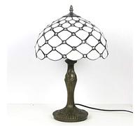 GAUUA Lampes De Table De Style Tiffany, 30 Cm * 45 Cm Tiffany Tache-Vitrail Lampe De Chambre À Coucher Lampe De Table Rétro De Mode Créative
