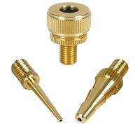 GAV Kit Accessoires Adaptateurs Set Aiguille pour Air Comprimé et Pompe à Bille Convient pour Gonflage Ballons Matelas et Vélo avec Valve Presta