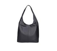 Gave Lux Sac à bandoulière pour femme en cuir véritable produit artisanal fabriqué en Italie GLX220702923FBG, bleu foncé, 39x55x13 cm