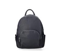Gave Lux Sac à dos en cuir véritable pour femme Made in Italy 27 x 32 x 12 cm, bleu foncé, Taille unique