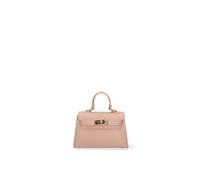 Gave Lux Sac à main pour femme en cuir véritable Made in Italy 21 x 14 x 7 cm, jaune, Taille unique