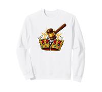 Gavel Smashing Crown Justice Over Tyrannie Sweatshirt