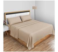 Gaveno Cavailia Drap Plat Super Doux uni en Losanges [Super King - Naturel]