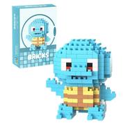 GAVI STORE Figurine à assembler Pokémon Carapuce 6 cm 224 pièces Micro Bricks Jeu de construction compatible Lego