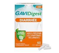 GAVIDigest Diarrhée, 60 géluses, sans gluten, sans lactose